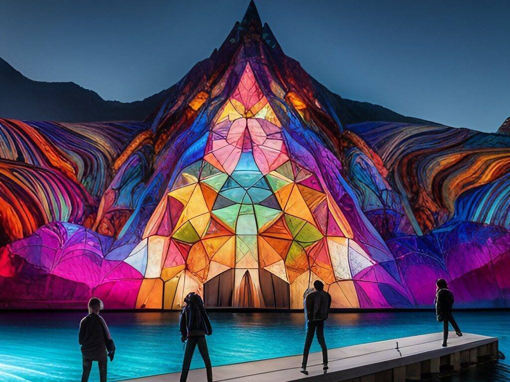 Projection Mapping & Large-Scale Light Art Unveils Magical Public Transformations